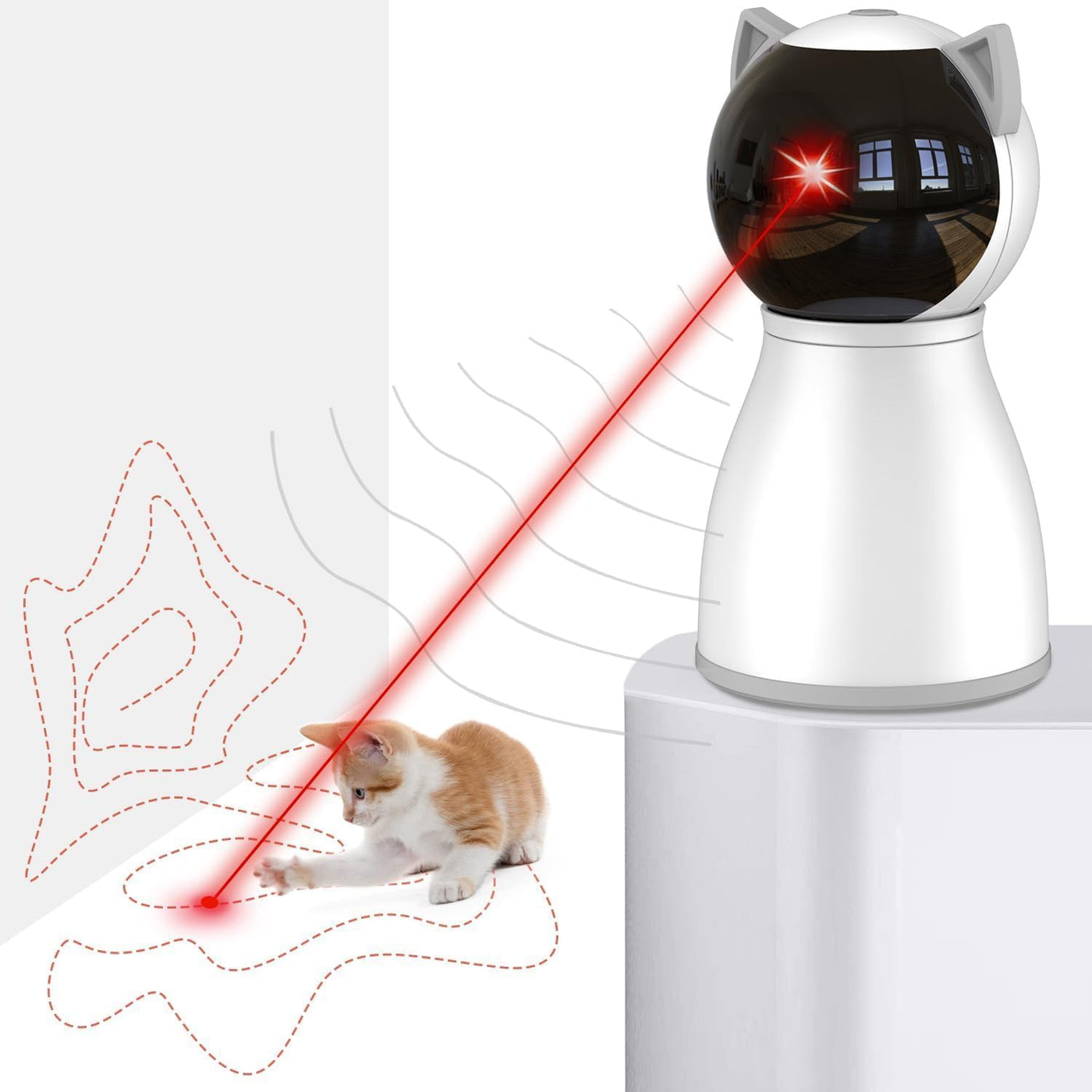 YVE LIFE Laser Cat Toy
YVE LIFE Interactive Cat Toy
YVE LIFE Motion-Activated Cat Laser
YVE LIFE Rechargeable Cat Laser Toy
YVE LIFE Random Trajectory Laser Toy
YVE LIFE Cat Toy for Indoor Cats
YVE LIFE Adjustable Angle Cat Laser
YVE LIFE Silent Motor Cat Toy
YVE LIFE Automatic Cat Laser Toy
YVE LIFE 4th Generation Cat Laser Toy